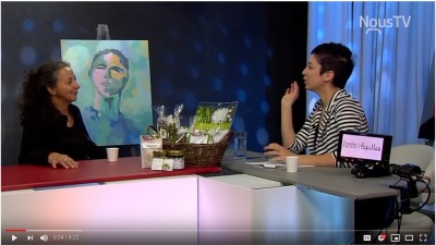 2018-10-Rendez-vous- Julie Niquette sur la chaîne NousTV Laurentides